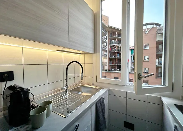 Borgo Dora - High-tech Con Balcone - Grandmaison トリノ